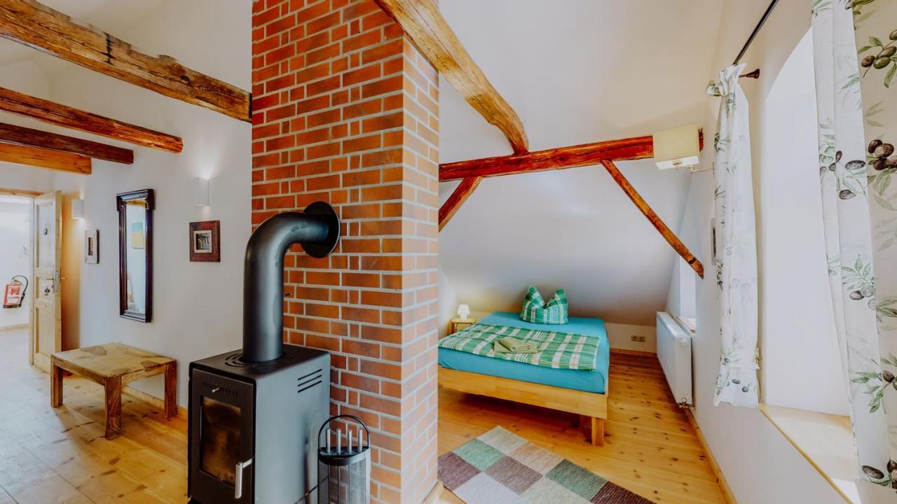Landhaus Goldene Gans Gross Pankow  Exterior foto