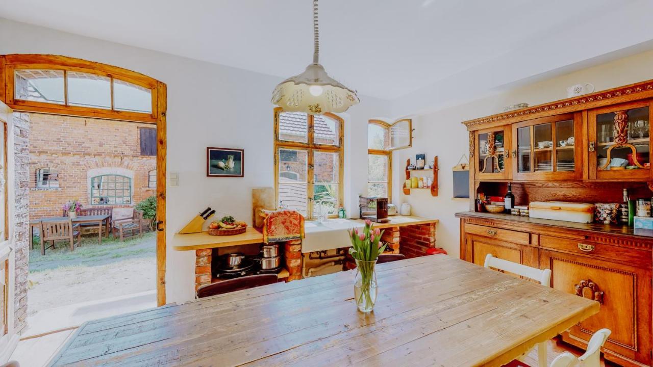 Landhaus Goldene Gans Gross Pankow  Exterior foto