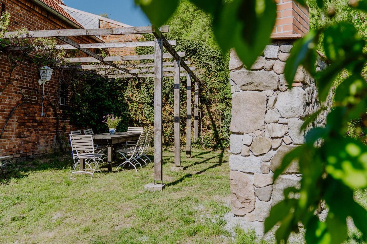 Landhaus Goldene Gans Gross Pankow  Exterior foto